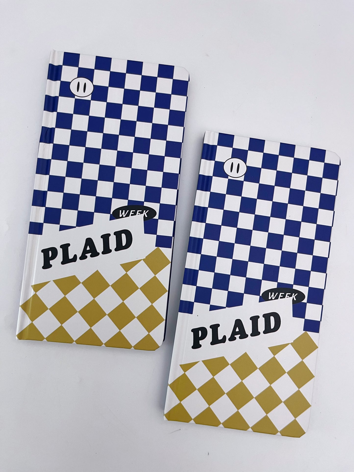 Plaid A6 Square Gridded Journal