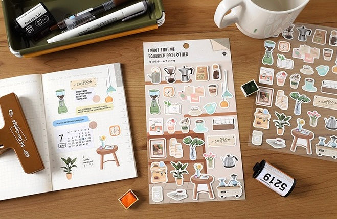 Cute Stickers Sheet