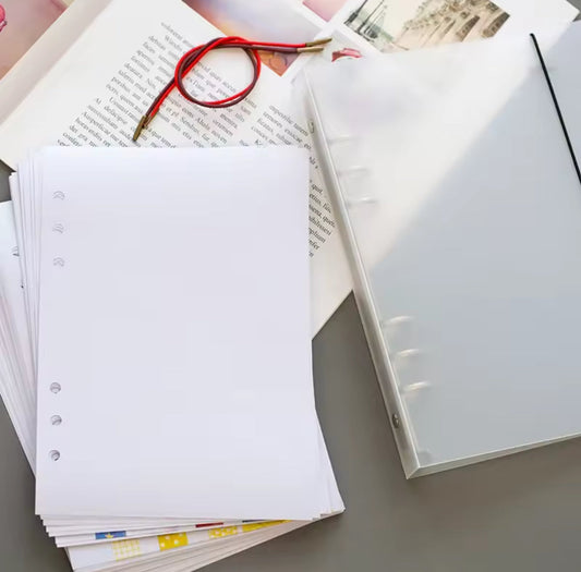 A5 Looseleaf Notebook + Lined Inner Sheets - ShopHaul