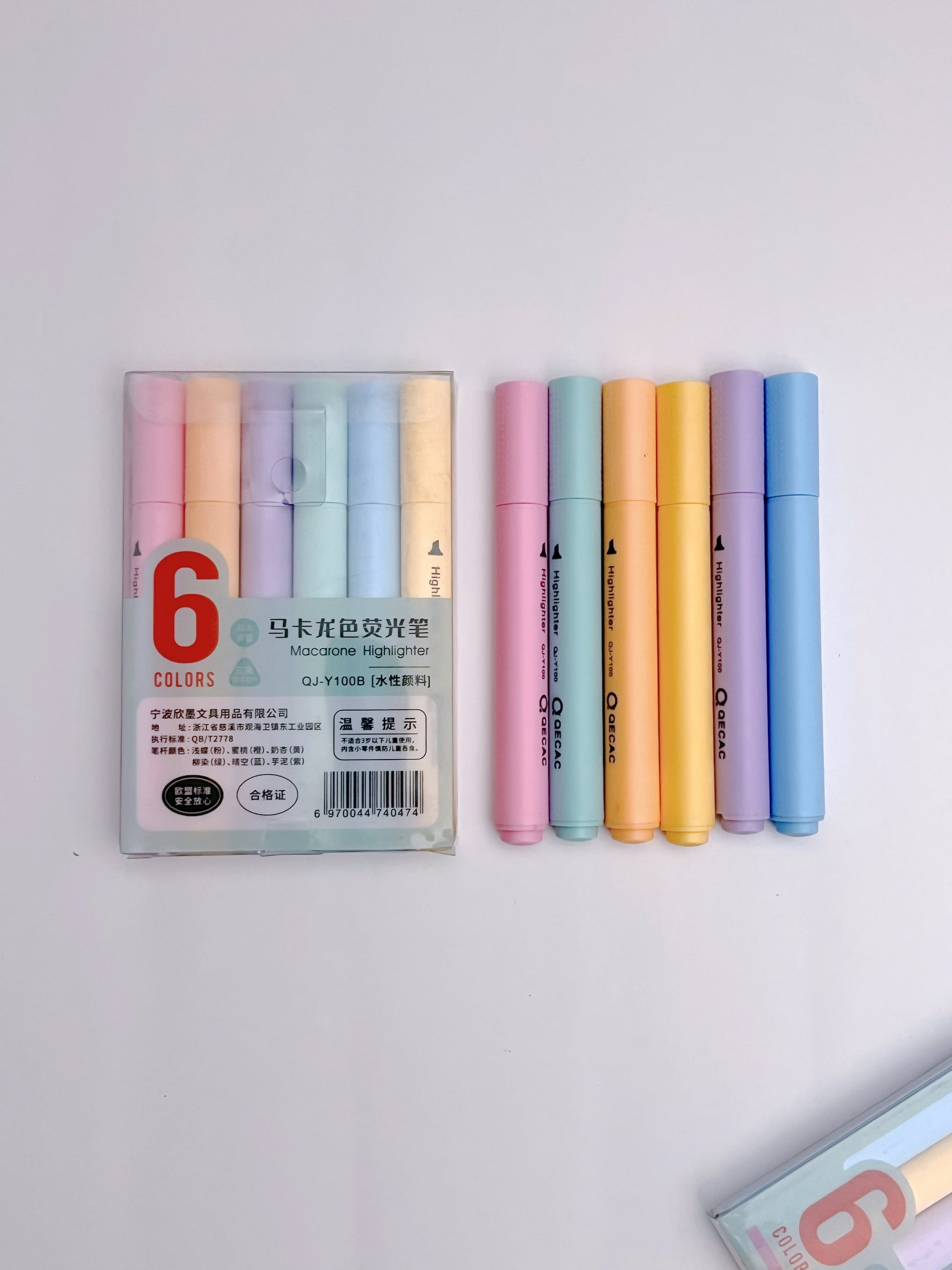 Qecac 6pcs Highlighters Set - ShopHaul