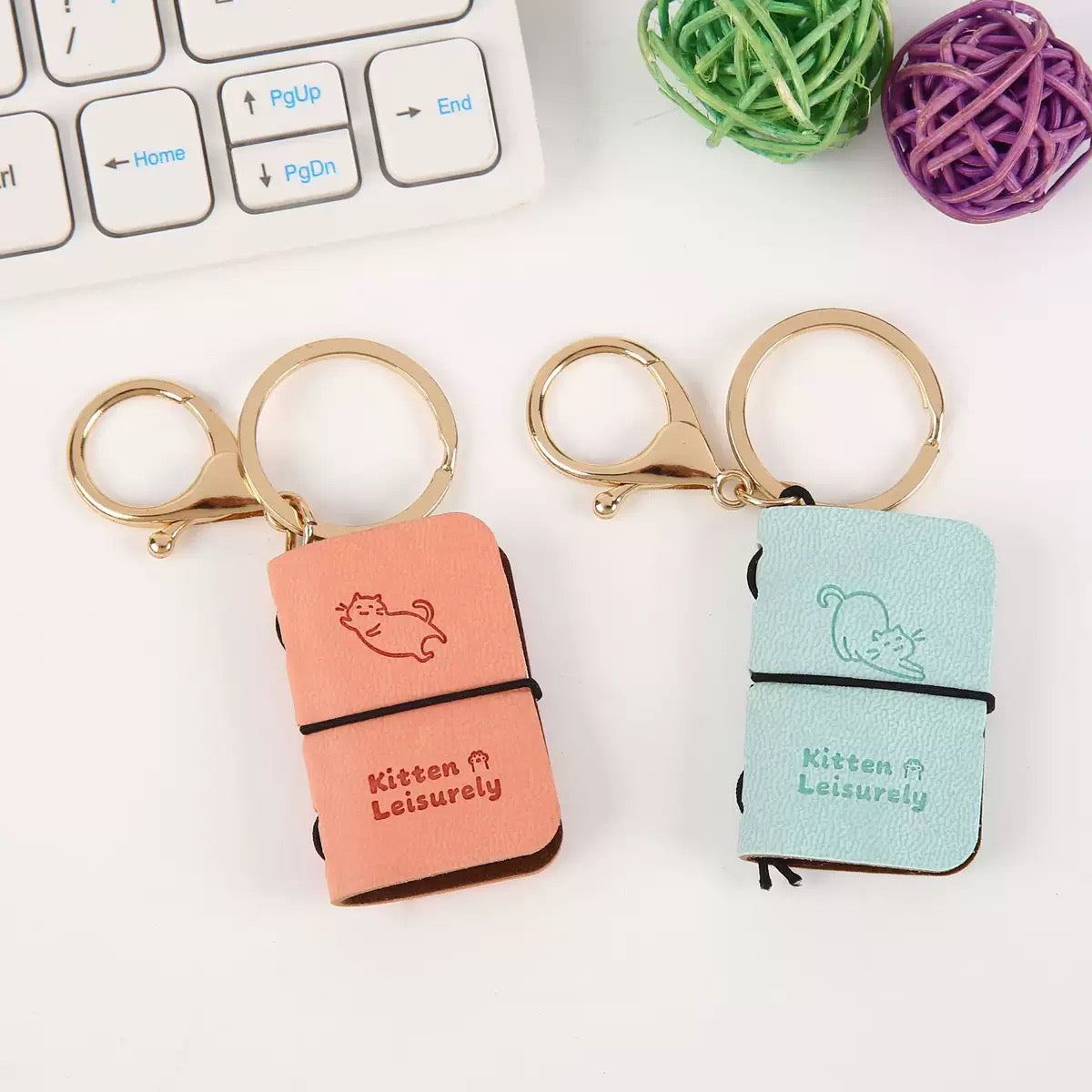 Mini Book Keychain / Book accessory