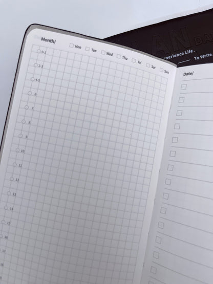 Undated Daily Planner Boolk