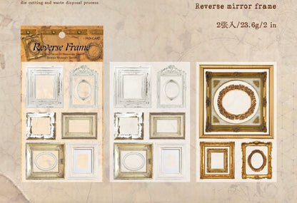 Bronze Museum Series Retro Stickers