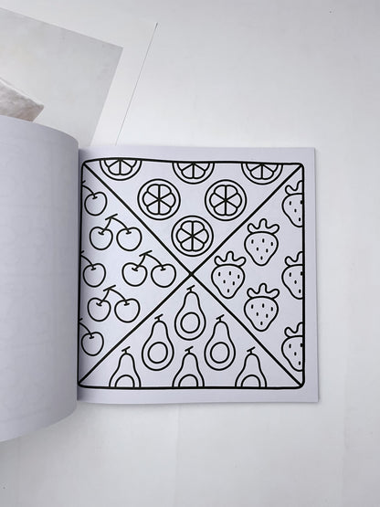 Comfy Patterns Bold-Easy Coloring Book