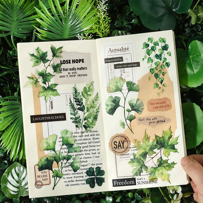 Leaf Stickers Set (20 pcs)