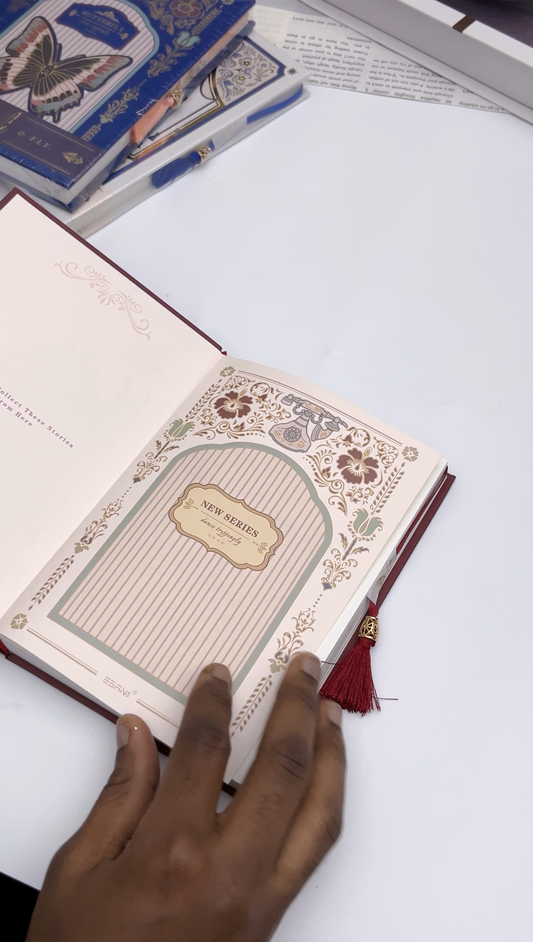 Vintage Butterfly Journal