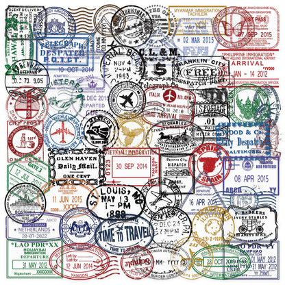 Transparent Label Stickers (10 pcs)