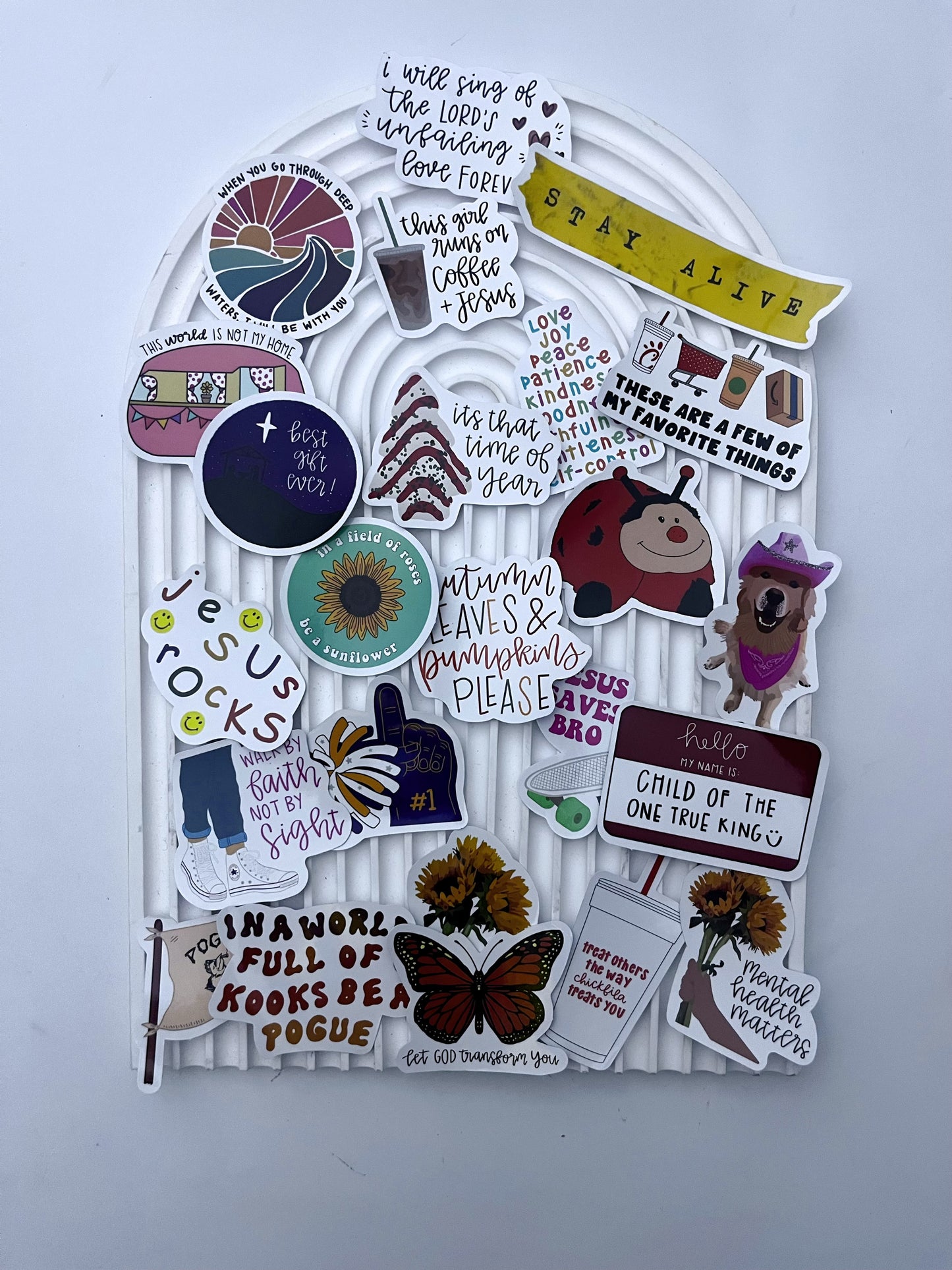 Christian + Random 10pcs stickers (3)