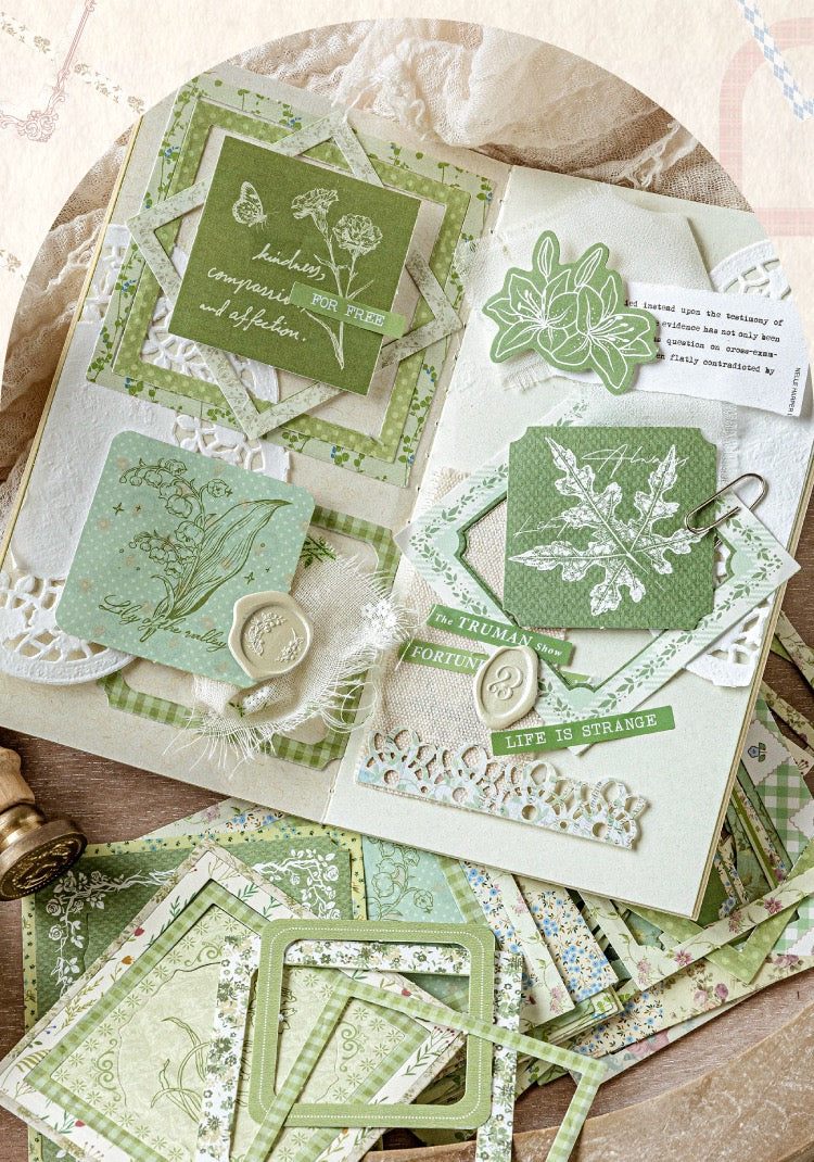 Sugar Poetry Tearable Die Cut Stickers Set
