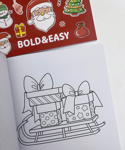 Merry Christmas Coloring Book