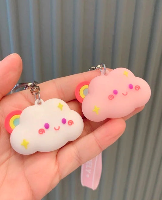 Cartoon Cloud Keychain - ShopHaul