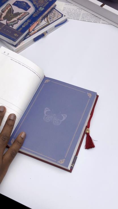 Vintage Butterfly Journal