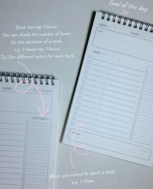 Spiral Planner Book - ShopHaul