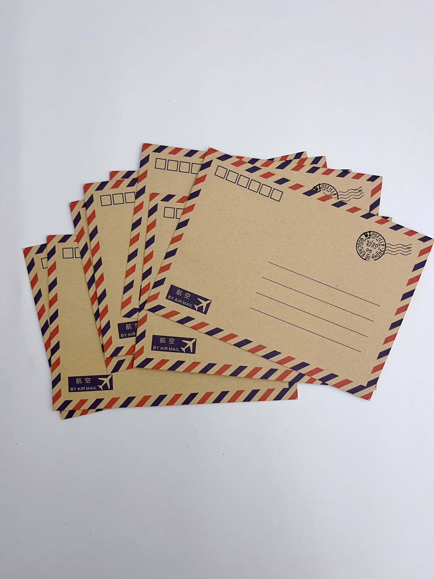 Vintage Envelopes Set (8 pieces)