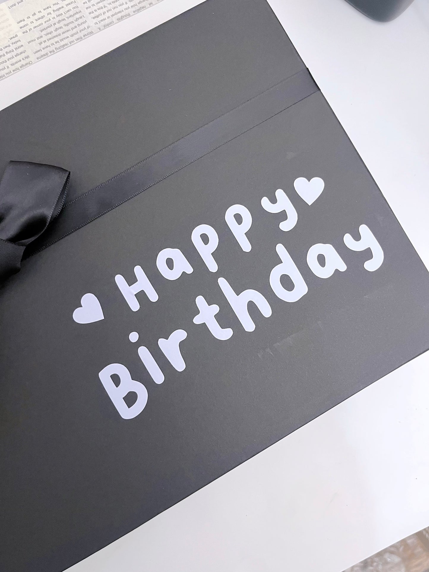 Happy Birthday Box (Empty Box)