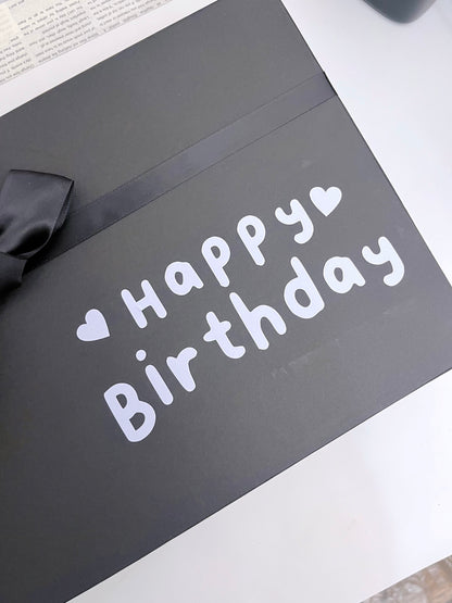 Happy Birthday Box (Empty Box)