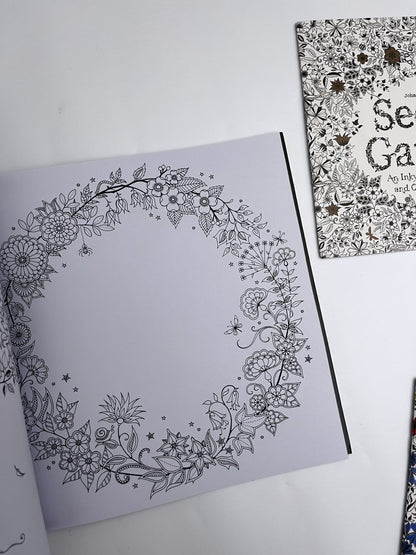 Large Secret Garden Coloring Book - ShopHaul