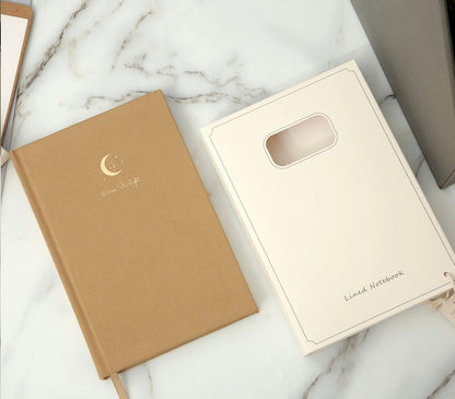 Lined A5 Journal Notebook (Fabric Cover)