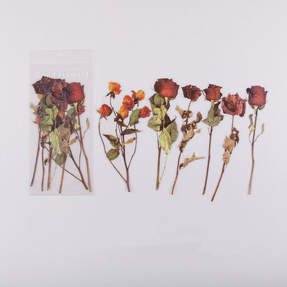 Dried Flower Stickers Set - ShopHaul