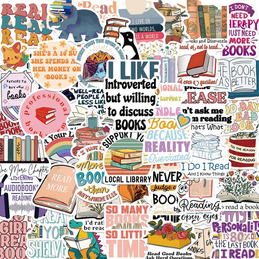 Book Lover Stickers