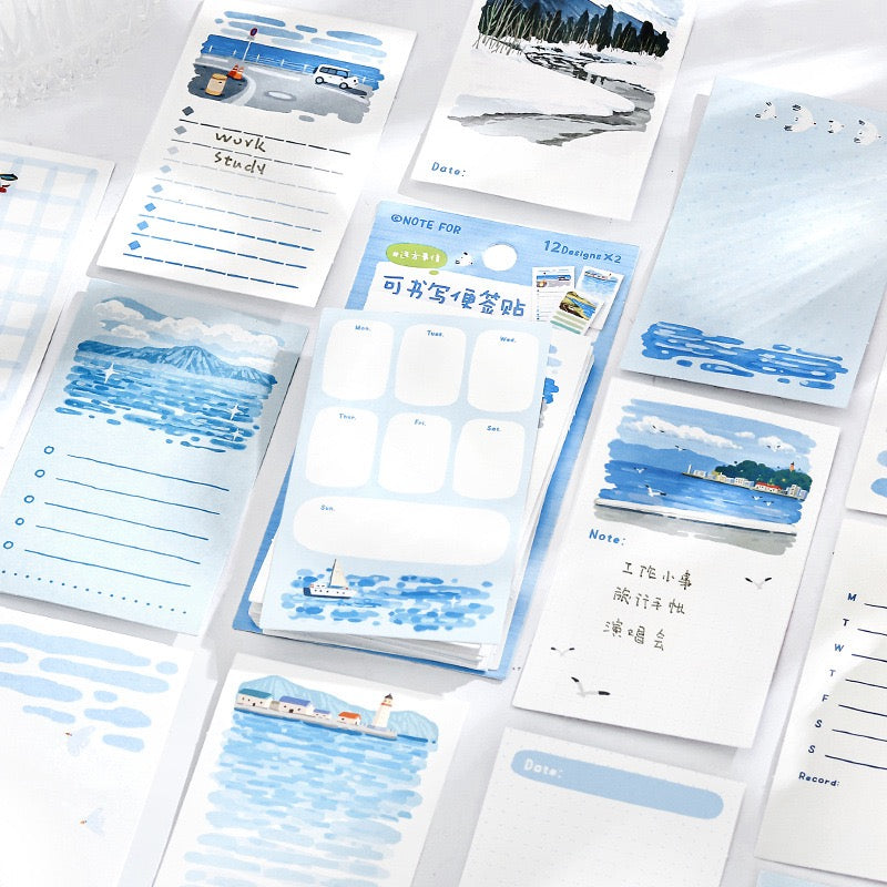 NoteFor Mini Sticky Cards / Notes / Planning Sheets