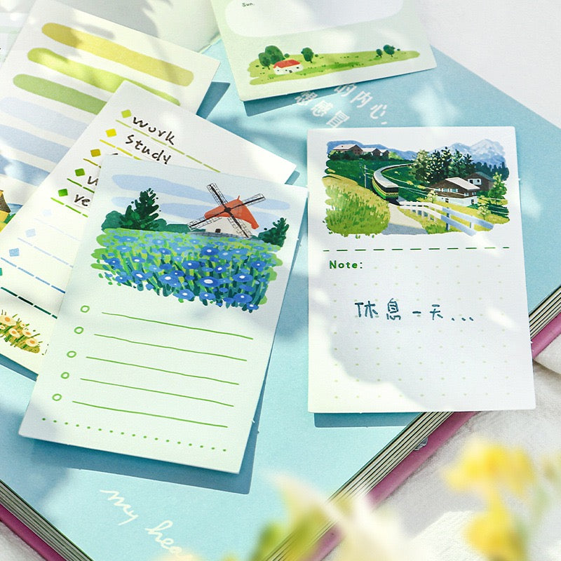 NoteFor Mini Sticky Cards / Notes / Planning Sheets