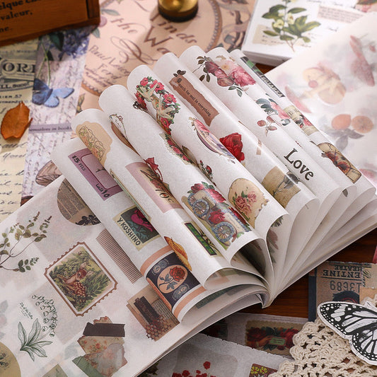 Flowers / Butterflies Sticker Book - ShopHaul