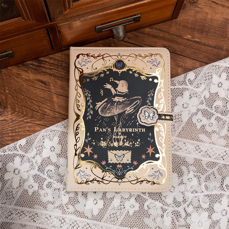 Retro Gothic Pan Labyrinth Journal