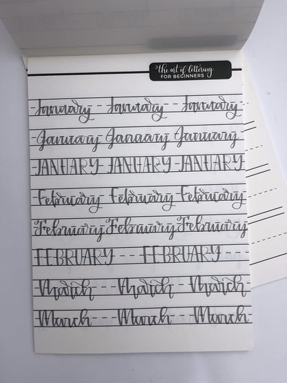 Calligraphy Practice Book (40 sheets) - ShopHaul