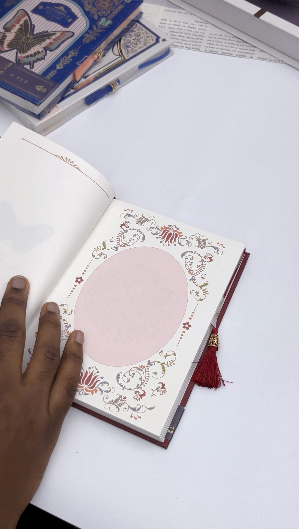 Vintage Butterfly Journal