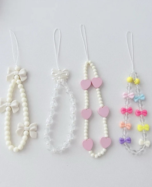 Cute Acrylic Bead Phone Lanyard - ShopHaul