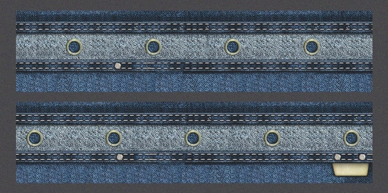 Denim Fabric Tape Role (2m long)