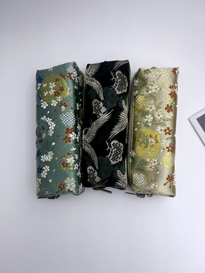 Damask / Brocade Fabric Pen Case / Pouch - ShopHaul