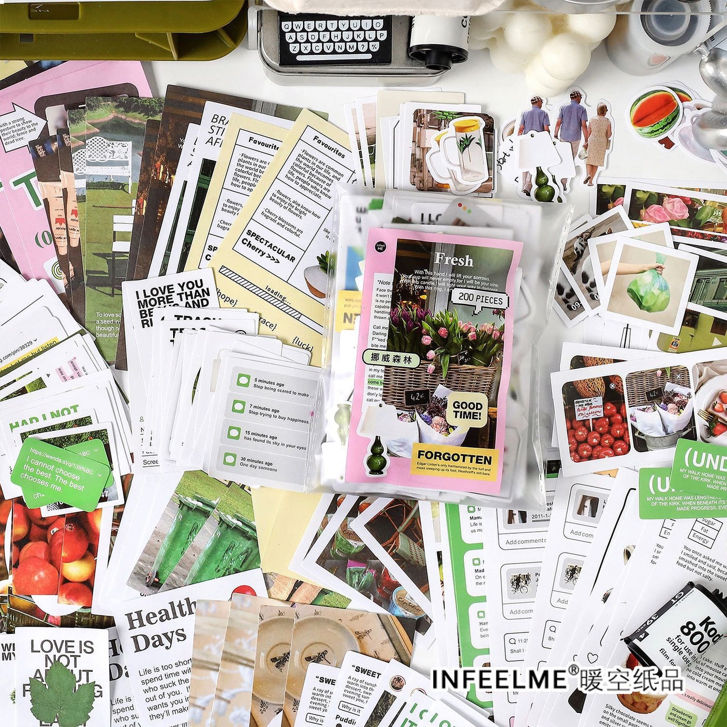 Journaling Material Paper (200pcs)