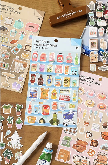 Cute Stickers Sheet
