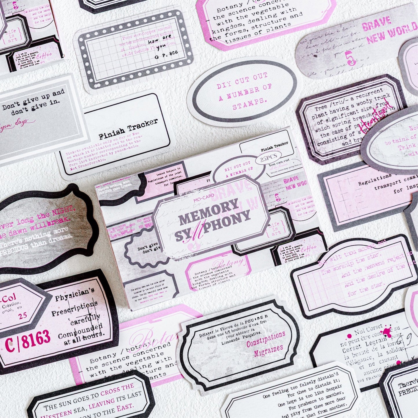 Momo Note Sticker Pack (25pcs)