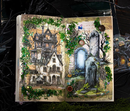 Abandoned City Landscape Stickers