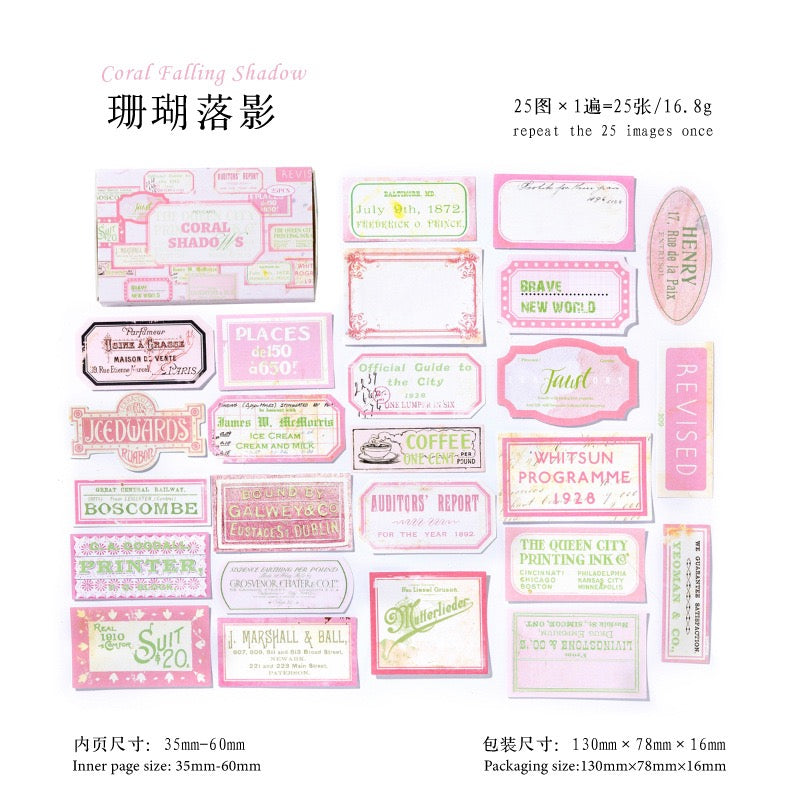 Momo Note Sticker Pack (25pcs)