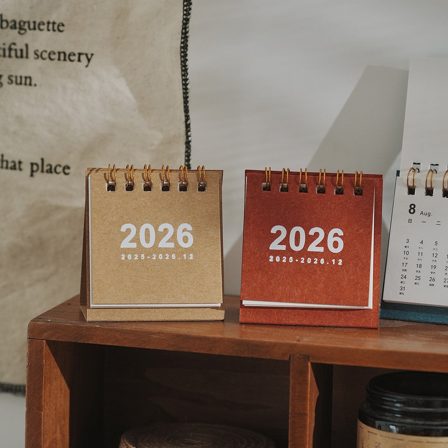 2026 Desk Calendar