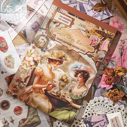 Victorian Garden Sticker Book - ShopHaul