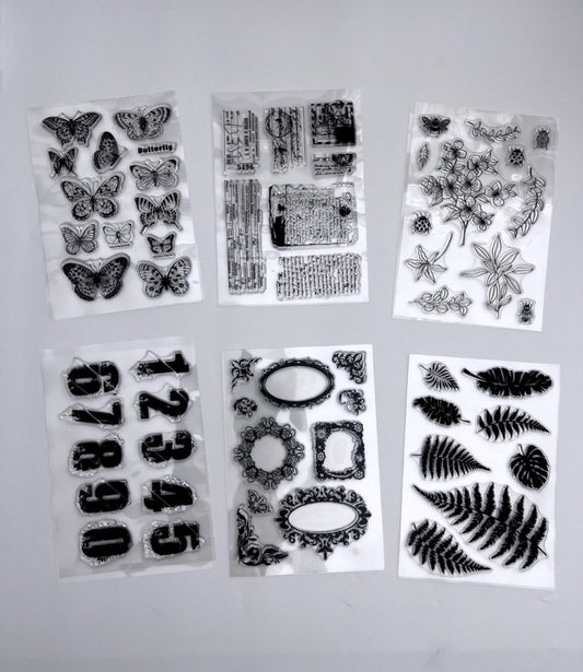 Clear Stamp Set + Stamp Block - ShopHaul