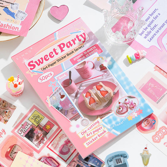 Sinmo Sweet Party Sticker Book - ShopHaul