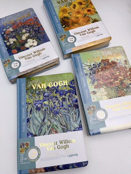 Vincent Van Gogh A5 Journal (Blank + Lined Mix) - 288 pages