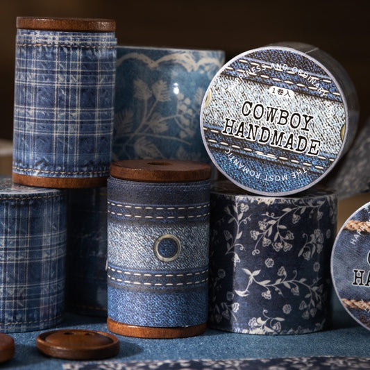 Denim Fabric Tape Role (2m long)