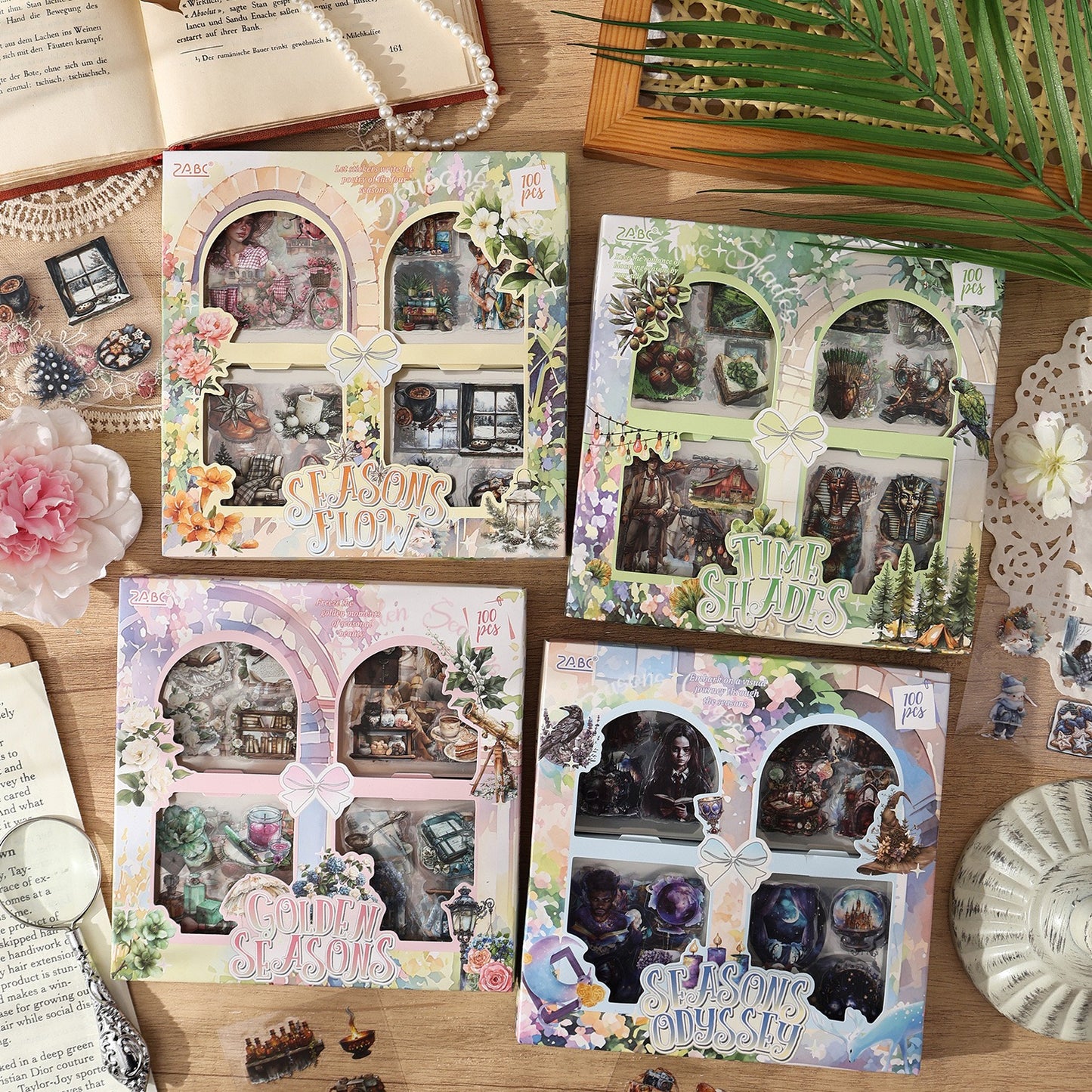 PET Stickers Box (100 mini sheets)