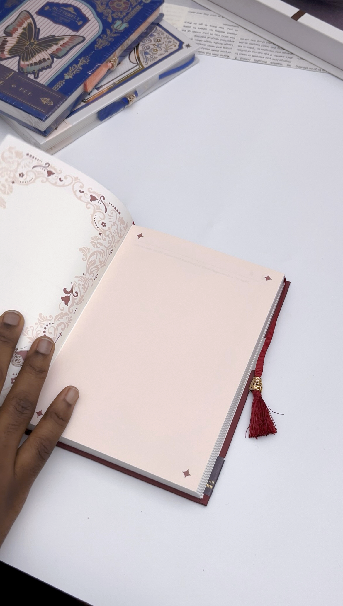 Vintage Butterfly Journal