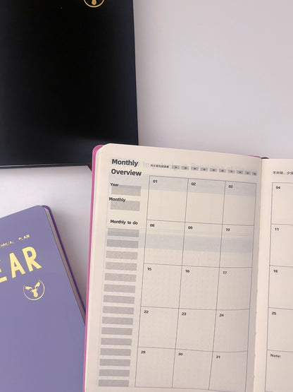 Year Schedule Notebook / Planner - ShopHaul