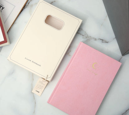 Lined A5 Journal Notebook (Fabric Cover)