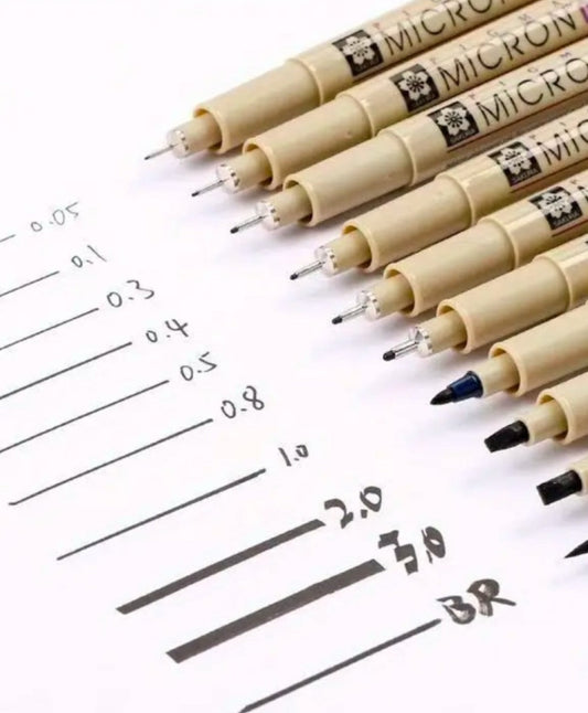 Micron Fineliner Pens Set (11pcs) - ShopHaul