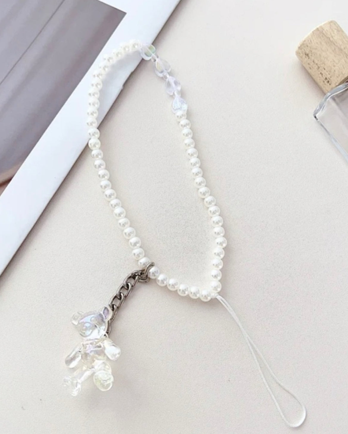 Cute Acrylic Bead Phone Lanyard - ShopHaul